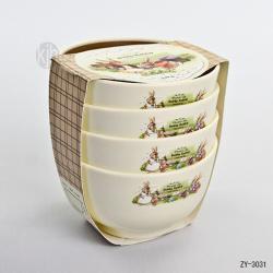 波比大號時(shí)尚雙色餐碗