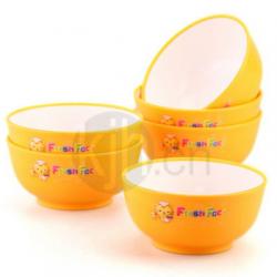 小號(hào)卡通時(shí)尚餐碗（6個(gè)／