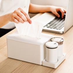 紙巾盒組合套裝（帶棉、